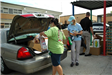 Food Bank drive up distribution 13