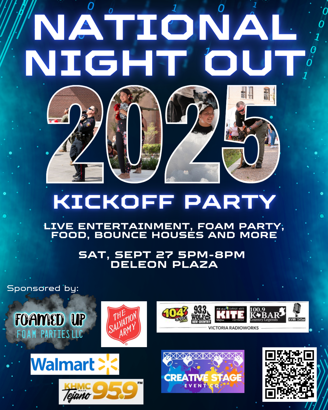 National Night Out,  September 27th 5PM-8PM
