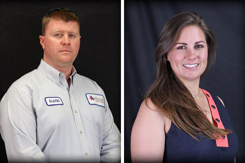 Austin Anderson and Kate Garcia