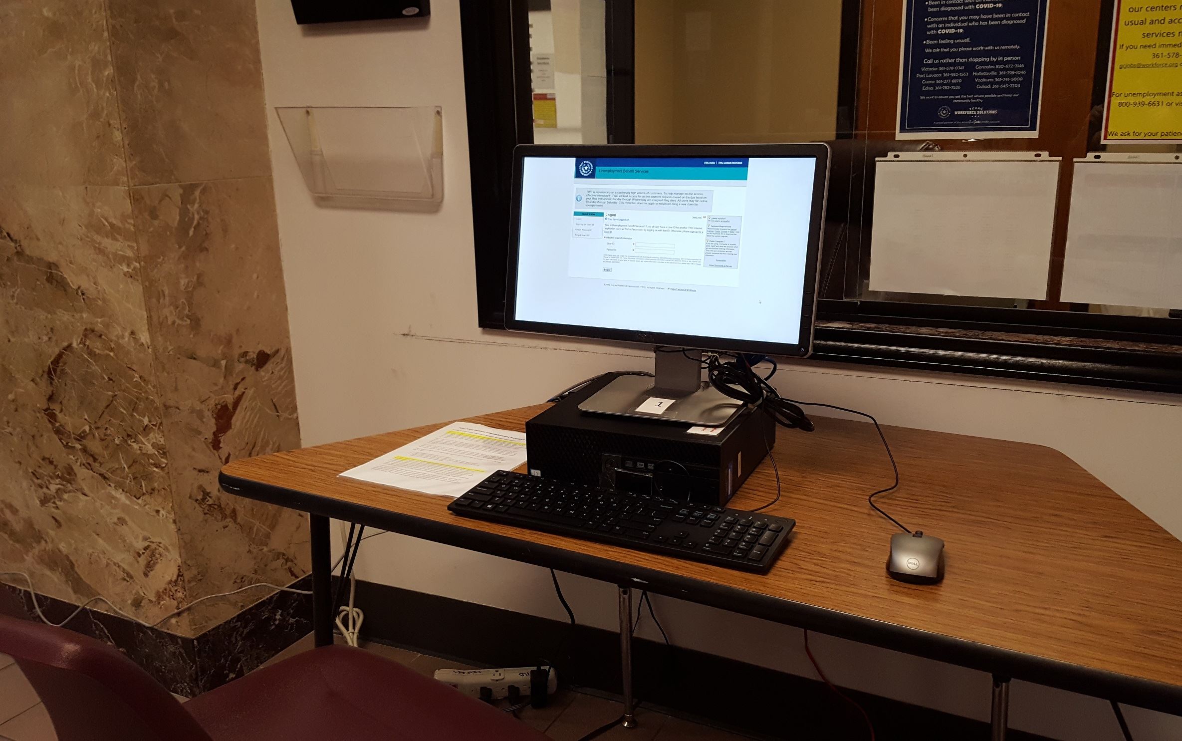 Workforce Solutions unemployment lab