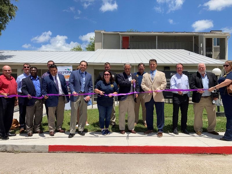 Ribbon cutting photo