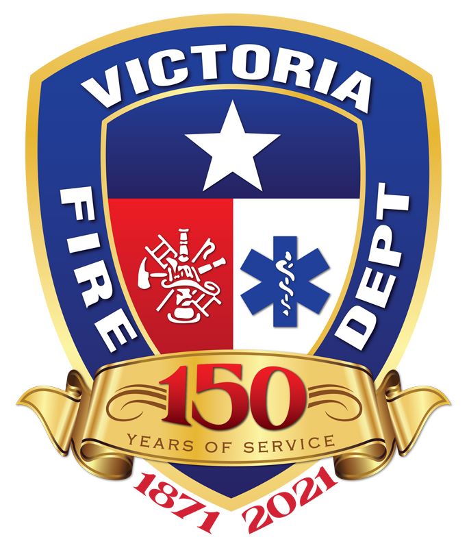 Victoria Fire Department. 150 years of service. 1871 to 2021.