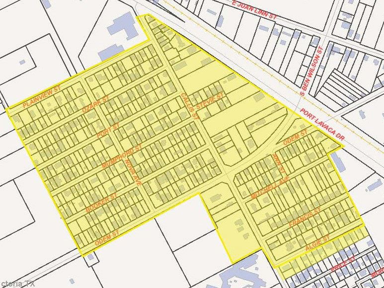 The north area of the Silver City neighborhood, bounded by Odem, Plainview and Algie