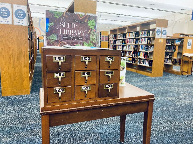 seed library display