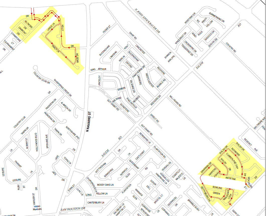 National Night In parade route. For list of neighborhoods, visit the VPD Facebook page