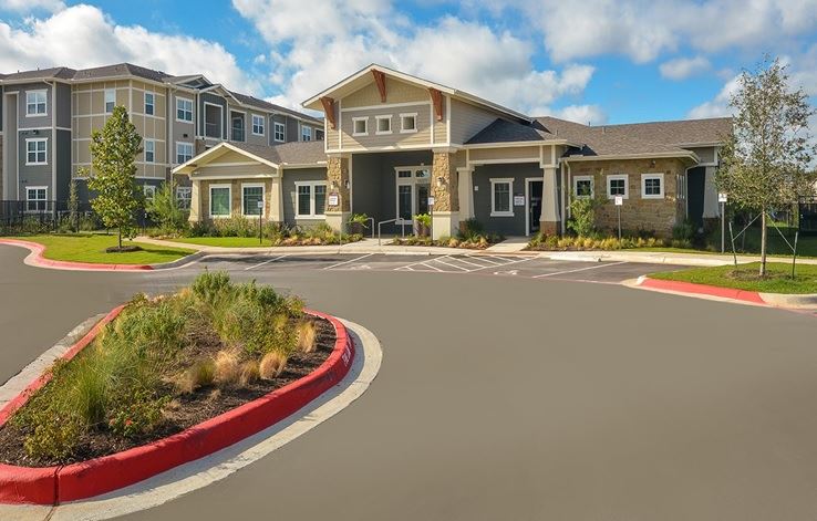 Apartment building exterior