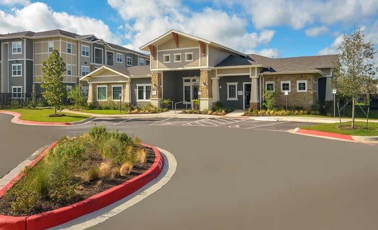 An Outside view of Odem Street Apartments